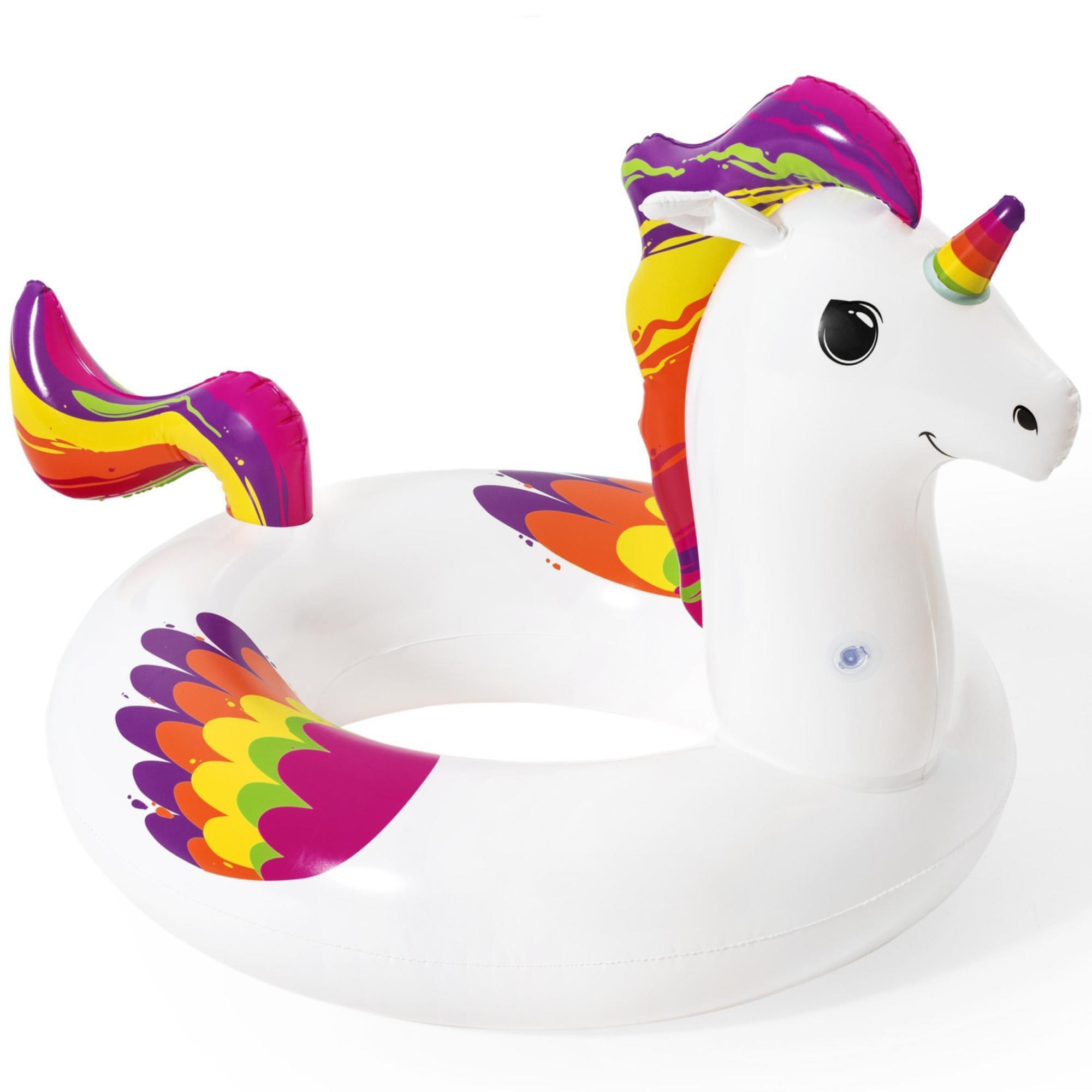 Bestway H2OGO! Fantasy Unicorn Swim Ring, Inflatable Pool Float